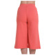 Target Γυναικείο παντελόνι French Terry Zip Cullote ''Cherry''